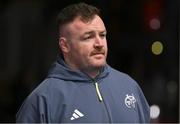13 December 2024; Dave Kilcoyne of Munster arrives before the Champions Cup Pool 3 match between Castres Olympique and Munster at Stade Pierre Fabre in Castres, France. Photo by Brendan Moran/Sportsfile
