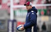 14 December 2024; Bordeaux-Begles attack coach Noel McNamara before the Champions Cup Pool 1 match between Ulster and Bordeaux Begles at Kingspan Stadium in Belfast. Photo by Ramsey Cardy/Sportsfile
