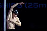 14 December 2024; Shane Ryan of Ireland during the Men's 50m medley semifinal on day five of the World Aquatics Swimming Championships (25m) at the Duna Arena in Budapest, Hungary. Photo by Nikola Krstic/Sportsfile