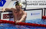 14 December 2024; Shane Ryan of Ireland after the Men's 50m medley semifinal on day five of the World Aquatics Swimming Championships (25m) at the Duna Arena in Budapest, Hungary. Photo by Nikola Krstic/Sportsfile