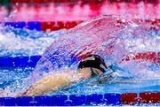 14 December 2024; Ellen Walshe of Ireland during the Women's 400m medley final on day five of the World Aquatics Swimming Championships (25m) at the Duna Arena in Budapest, Hungary. Photo by Nikola Krstic/Sportsfile