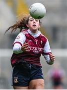 14 December 2024; Ciara Hegarty of Annadown during the AIB LGFA All-Ireland Intermediate Club Championship final match between Annaghdown of Galway and Bennekerry/Tinryland of Carlow at Croke Park in Dublin. Photo by Shauna Clinton/Sportsfile