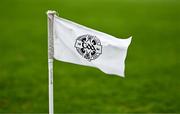 15 December 2024; A sideline flag blows in the wind before the AIB GAA Hurling All-Ireland Senior Club Championship semi-final match between Loughrea and Na Fianna at FBD Semple Stadium in Thurles, Tipperary. Photo by Brendan Moran/Sportsfile