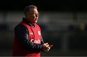 15 December 2024; Mungret St Paul’s manager John Horgan during the 2024 AIB All-Ireland Ladies Junior Club Football Championship Final match between Mungret St Paul’s, Limerick, and Na Dúnaibh, Donegal, at Parnell Park in Dublin. Photo by Seb Daly/Sportsfile