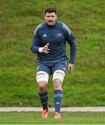 17 December 2024; Fineen Wycherley during Munster rugby squad training at University of Limerick in Limerick. Photo by Brendan Moran/Sportsfile