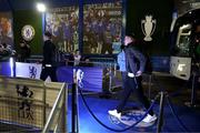 19 December 2024; Johnny Kenny of Shamrock Rovers arrives before the UEFA Conference League 2024/25 league phase match between Chelsea and Shamrock Rovers at Stamford Bridge in London, England. Photo by Harry Murphy/Sportsfile