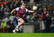 14 December 2024; Ciara McCarthy of Annadown during the AIB LGFA All-Ireland Intermediate Club Championship final match between Annaghdown of Galway and Bennekerry/Tinryland of Carlow at Croke Park in Dublin. Photo by Piaras Ó Mídheach/Sportsfile
