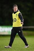 20 December 2024; Ireland assistant coach Ian Keatley before the U20 international friendly match between Ireland and Italy at Templeville Road in Dublin. Photo by Seb Daly/Sportsfile