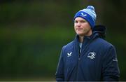 23 December 2024; Leinster assistant coach Tyler Bleyendaal arrives before a Leinster Rugby squad training session at UCD in Dublin. Photo by Shauna Clinton/Sportsfile