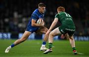 21 December 2024; Aitzol King of Leinster in action against Shane Jennings of Connacht during the United Rugby Championship match between Leinster and Connacht at the Aviva Stadium in Dublin. Photo by Brendan Moran/Sportsfile