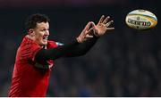 27 December 2024; Billy Burns of Munster during the United Rugby Championship match between Munster and Leinster at Thomond Park in Limerick. Photo by Seb Daly/Sportsfile