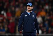 27 December 2024; Leinster assistant coach Tyler Bleyendaal before the United Rugby Championship match between Munster and Leinster at Thomond Park in Limerick. Photo by Seb Daly/Sportsfile