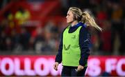 27 December 2024; Leinster athletic performance intern Molly Sullivan before the United Rugby Championship match between Munster and Leinster at Thomond Park in Limerick. Photo by Seb Daly/Sportsfile