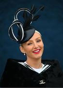 5 January 2025; Racegoer Lisa Walsh, from Dunshauglin in Meath, at Naas Racecourse in Kildare. Photo by Shauna Clinton/Sportsfile