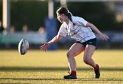 2 January 2025; Emma Wiseman of Midlands during the BearingPoint Sarah Robinson Cup Round 3 match between Midlands and North East at Shay Murtagh Park in Mullingar, Westmeath. Photo by Ben McShane/Sportsfile