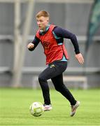 10 January 2025; Brandon Kavanagh during a St Patrick's Athletic pre-season training session at the National Indoor Arena on the Sport Ireland Campus in Dublin. Photo by Stephen McCarthy/Sportsfile
