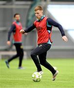 10 January 2025; Brandon Kavanagh during a St Patrick's Athletic pre-season training session at the National Indoor Arena on the Sport Ireland Campus in Dublin. Photo by Stephen McCarthy/Sportsfile