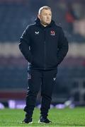 11 January 2025; Ulster head coach Richie Murphy before the Investec Champions Cup Pool 1 match between Leicester Tigers and Ulster at Mattioli Woods Welford Road in Leicester, England. Photo by Harry Murphy/Sportsfile