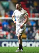 11 January 2025; Nick Timoney of Ulster during the Investec Champions Cup Pool 1 match between Leicester Tigers and Ulster at Mattioli Woods Welford Road in Leicester, England. Photo by Harry Murphy/Sportsfile
