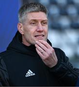 12 January 2025; Stade Rochelais head coach Ronan O'Gara before the Investec Champions Cup Pool 2 match between Stade Rochelais and Leinster at Stade Marcel Deflandre in La Rochelle, France. Photo by Brendan Moran/Sportsfile