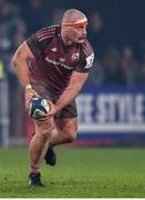 11 January 2025; Oli Jager of Munster during the Investec Champions Cup Pool 3 match between Munster and Saracens at Thomond Park in Limerick. Photo by David Fitzgerald/Sportsfile