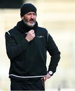 12 January 2025; Russell Rovers coach Donal Óg Cusack during the AIB GAA Hurling All-Ireland Junior Club Championship final match between St Lachtain's of Kilkenny and Russell Rovers of Cork at Croke Park in Dublin. Photo by Shauna Clinton/Sportsfile