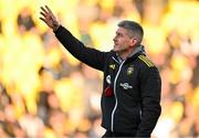 12 January 2025; Stade Rochelais head coach Ronan O'Gara checks the wind direction before the Investec Champions Cup Pool 2 match between Stade Rochelais and Leinster at Stade Marcel Deflandre in La Rochelle, France. Photo by Brendan Moran/Sportsfile