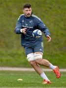 14 January 2025; Fineen Wycherley during a Munster Rugby squad training at the University of Limerick in Limerick. Photo by Brendan Moran/Sportsfile