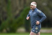14 January 2025; Oli Jager during a Munster Rugby squad training at the University of Limerick in Limerick. Photo by Brendan Moran/Sportsfile