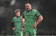 11 January 2025; Peter Dooley of Connacht during the EPCR Challenge Cup Pool 1 match between Connacht and Lyon Olympique at Dexcom Stadium in Galway. Photo by Ben McShane/Sportsfile