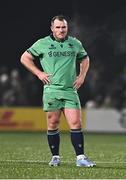 11 January 2025; Peter Dooley of Connacht during the EPCR Challenge Cup Pool 1 match between Connacht and Lyon Olympique at Dexcom Stadium in Galway. Photo by Ben McShane/Sportsfile