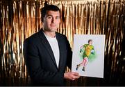 16 January 2025; Eamon McGee stands for a portrait during the launch of TG4's award-winning Laochra Gael series at the Light House Cinema in Dublin. The Gaelic sport biography series returns with eight new GAA legends profiled for Season 23. Photo by Seb Daly/Sportsfile