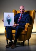16 January 2025; Michael Bond sits for a portrait during the launch of TG4's award-winning Laochra Gael series at the Light House Cinema in Dublin. The Gaelic sport biography series returns with eight new GAA legends profiled for Season 23. Photo by Seb Daly/Sportsfile