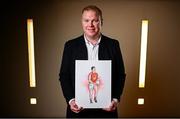 16 January 2025; Ronan Clarke stands for a portrait during the launch of TG4's award-winning Laochra Gael series at the Light House Cinema in Dublin. The Gaelic sport biography series returns with eight new GAA legends profiled for Season 23. Photo by Seb Daly/Sportsfile