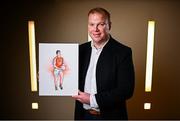 16 January 2025; Ronan Clarke stands for a portrait during the launch of TG4's award-winning Laochra Gael series at the Light House Cinema in Dublin. The Gaelic sport biography series returns with eight new GAA legends profiled for Season 23. Photo by Seb Daly/Sportsfile