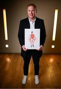 16 January 2025; Ronan Clarke stands for a portrait during the launch of TG4's award-winning Laochra Gael series at the Light House Cinema in Dublin. The Gaelic sport biography series returns with eight new GAA legends profiled for Season 23. Photo by Seb Daly/Sportsfile
