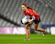 14 December 2024; Olivia Divilly of Kilkerrin-Clonberne during the AIB LGFA All-Ireland Senior Club Championship final match between Kilmacud Crokes of Dublin and Kilkerrin-Clonberne of Galway at Croke Park in Dublin. Photo by Piaras Ó Mídheach/Sportsfile