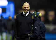 17 January 2025; Connacht head coach Pete Wilkins before the EPCR Challenge Cup Pool 1 match between Cardiff Rugby and Connacht at Cardiff Arms Park in Cardiff, Wales. Photo by Kian Abdullah/Sportsfile