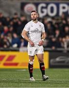 17 January 2025; John Cooney of Ulster during the Investec Champions Cup Pool 1 match between Ulster and Exeter Chiefs at the Kingspan Stadium in Belfast. Photo by Ben McShane/Sportsfile