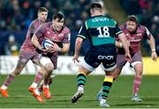 18 January 2025; Brian Gleeson of Munster during the Investec Champions Cup Pool 3 match between Northampton Saints and Munster at cinch Stadium at Franklins Gardens in Northampton, England. Photo by Matt Impey/Sportsfile