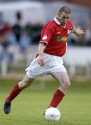 28 August 2004; Owen Heary, Shelbourne. FAI Cup 3rd Round Replay, Derry City v Shelbourne, Brandywell, Derry. Picture credit; David Maher / SPORTSFILE
