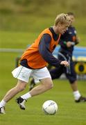 2 September 2004; Damien Duff, Republic of Ireland, in action during squad training. Malahide FC, Malahide, Co. Dublin. Picture credit; Matt Browne / SPORTSFILE