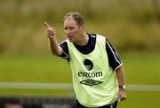 2 September 2004; Republic of Ireland manager Brian Kerr pictured during squad training. Malahide FC, Malahide, Co. Dublin. Picture credit; Matt Browne / SPORTSFILE