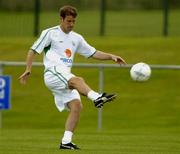 2 September 2004; Kenny Cunningham, Republic of Ireland, in action during squad training. Malahide FC, Malahide, Co. Dublin. Picture credit; Matt Browne / SPORTSFILE