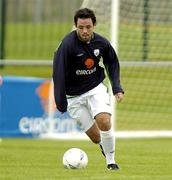 2 September 2004; Andy Reid, Republic of Ireland, in action during squad training. Malahide FC, Malahide, Co. Dublin. Picture credit; Matt Browne / SPORTSFILE