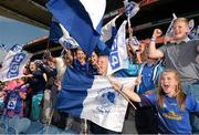 29 September 2013; Cavan supporters celebrate after their side's victory. TG4 All-Ireland Ladies Football Interrmediate Championship Final, Cavan v Tipperary, Croke Park, Dublin. Picture credit: Ray McManus / SPORTSFILE