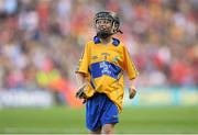 28 September 2013; Adam Kelly, from St. Francis BNS, Clara, Co. Offaly, representing Clare. INTO/RESPECT Exhibition GoGames during the GAA Hurling All-Ireland Senior Championship Final Replay between Cork and Clare, Croke Park, Dublin. Picture credit: Stephen McCarthy / SPORTSFILE