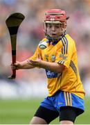 28 September 2013; Michael Cullen, from St. Anne's N.S., Rathangan, Duncormick, Co. Wexford, representing Clare. INTO/RESPECT Exhibition GoGames during the GAA Hurling All-Ireland Senior Championship Final Replay between Cork and Clare, Croke Park, Dublin. Picture credit: Stephen McCarthy / SPORTSFILE