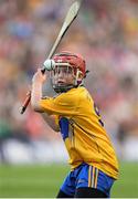 28 September 2013; Michael Cullen, from St. Anne's N.S., Rathangan, Duncormick, Co. Wexford, representing Clare. INTO/RESPECT Exhibition GoGames during the GAA Hurling All-Ireland Senior Championship Final Replay between Cork and Clare, Croke Park, Dublin. Picture credit: Stephen McCarthy / SPORTSFILE