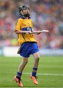 28 September 2013; Adam Kelly, from St. Francis BNS, Clara, Co. Offaly, representing Clare. INTO/RESPECT Exhibition GoGames during the GAA Hurling All-Ireland Senior Championship Final Replay between Cork and Clare, Croke Park, Dublin. Picture credit: Stephen McCarthy / SPORTSFILE